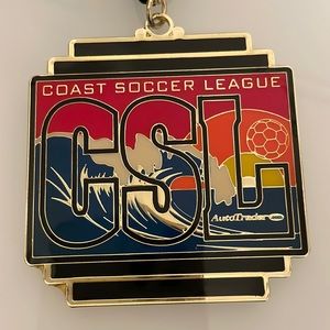 2008 Coast Soccer League Champion Medal